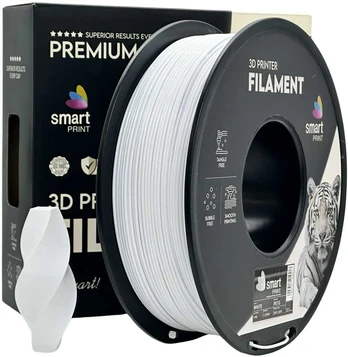 3D Plastikas - Filamentas PETG baltas | 1.75 mm, 5kg | SPrint