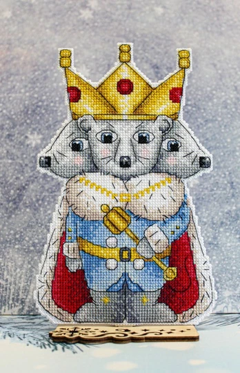 Cross-stitch kit "Mouse king" SR-874