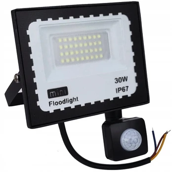 LED lauko prožektorius Flowood, juodas