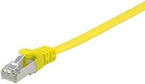 Equip Equip Patchkabel Cat6A U/FTP 2xRJ45 2.00m gelb Flach LSZH