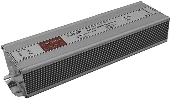 LED maitinimo šaltinis Avide 200W 12V IP67