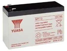 Akumuliatorius Yuasa (7Ah 12V F1 VRLA)
