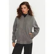 Brave Soul Bomber striukė LJK-WRENLEY Pilka Regular Fit