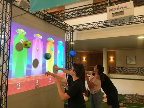 Interaktyvi siena Active Floor SPORTsWall