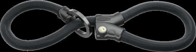Abus Germany ABUS 1806/110 juodas INFINITY LOOP - juodas