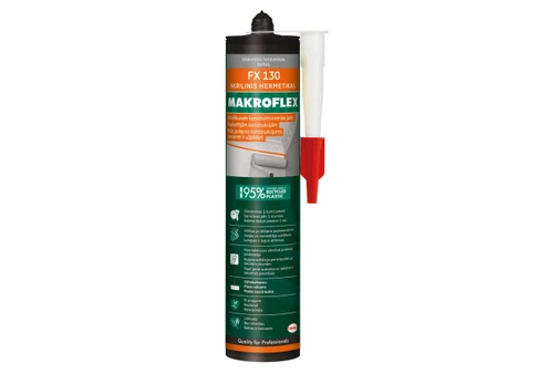 Hermetikas akrilinis MAKROFLEX FX130, White, 280ml