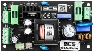 BCS BCS-ZA1206/UPS maitinimo blokas 72 W Juoda