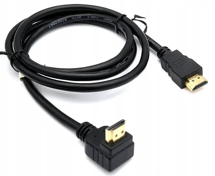 Kampinis Hdmi kabelis 1,2 m Fullhd Hq 3d