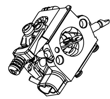 Karbiuratorius CS-2511 TES, ECHO
