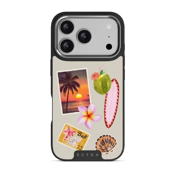Sun Chaser - iPhone 17 Pro Case, Elite Dark (MagSafe) / Silver