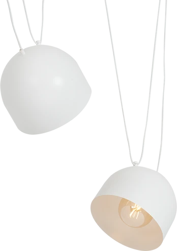 Pakabinamas šviestuvas Customform Lempos, POPO L 2, Balta