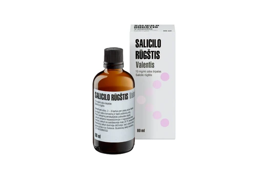 Salicilo rūgšties 1% odos tirpalas 80 ml