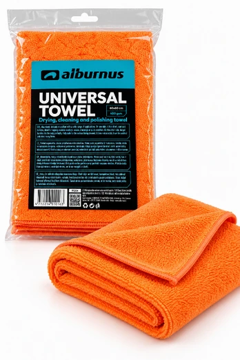 Mikropluošto šluostė Alburnus Universal Towel 400gsm, 60 cm x 60 cm