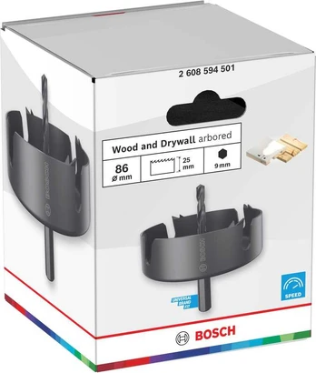 Bosch skylių pjūklas 86mm, su stiebu