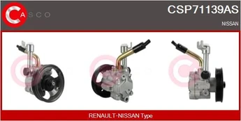 Hidraulinis siurblys, vairo sistema CASCO CSP71139AS