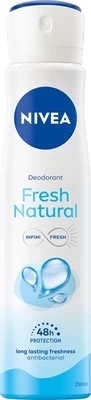 Moteriškas dezodorantas Nivea Fresh Natural, 250 ml kaina