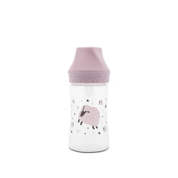 Buteliukas kūdikiui Lorelli, rožinis, 0+ mėn., 250 ml