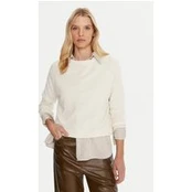 Marella Megztinis Tesa 2523366171 Balta Relaxed Fit