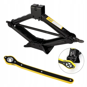 Automobilinis trapecinis domkratas 1.5t 100-320mm su raktu