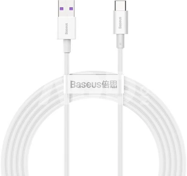 Baseus Superior Series Cable USB to USB-C, 66W, 2m (white)
