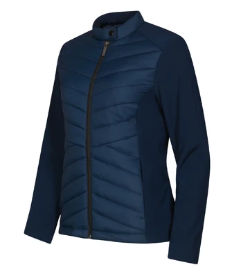 Moteriška dygsniuoto ir softshell MAL_555 audinio striukė