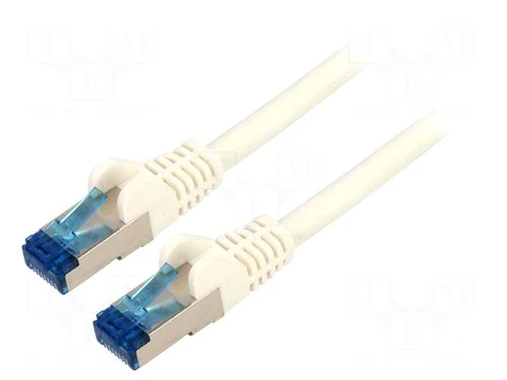 Patch cord | S/FTP | Cat: 6a | RJ45 plug,both sides | stranded | Cu | 1m