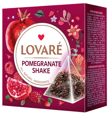LOVARE pomegranate shake granatų 2g x 15 piramidžių