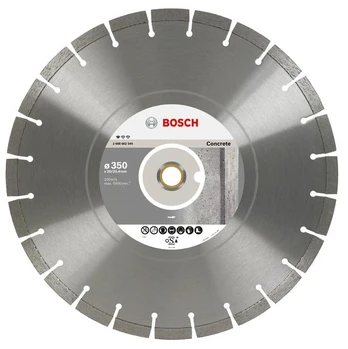 Deimantinis pjovimo diskas Bosch Concrete, 350 mm