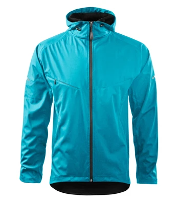Vyriška Softshell striukė Malfini Cool 515 blue atoll, 210 g/m²