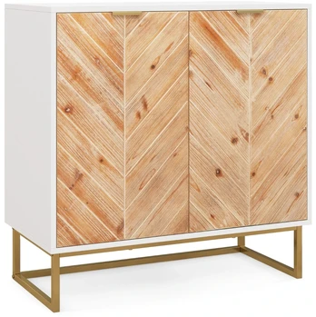 Bufetas 80 x 40 x 80 cm baltas