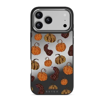 Pumpkin Season - iPhone 17 Pro Max Case, Elite Mirror Dark (MagSafe) / Silver