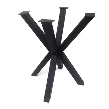 Stalo kojos X formos P600 Juoda