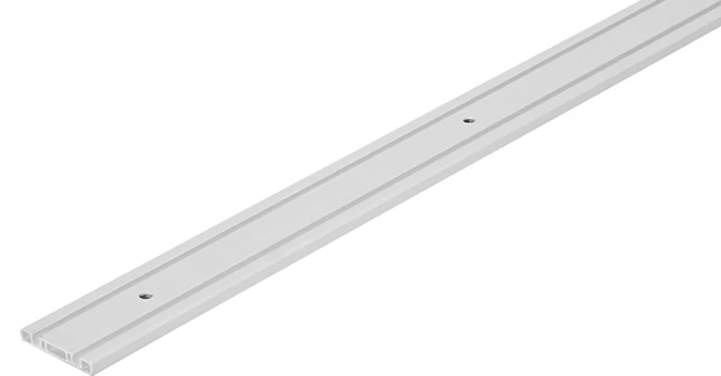 Stumdomų durų bėgelis HETTICH, 2m baltos sp, 1468