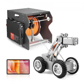 Nuotekų vamzdžių tikrinimo robotas 60 m kamera