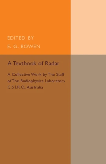 Textbook of Radar
