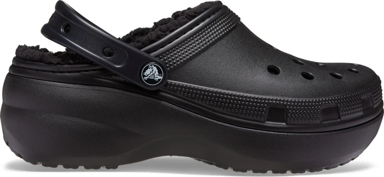 Crocs™ Classic Platform Lined Clog W Black - 36,5