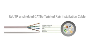 Sbox UTP-10R CAT5E 10 M raudona kaina