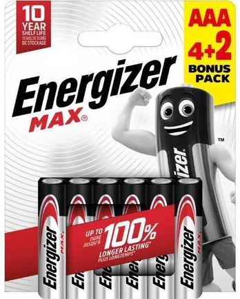 Energizer MAX - AAA/4 micro bulb 2 free