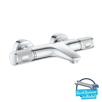 Grohe Precision Feel – vonios termostatas, chromas 34788000