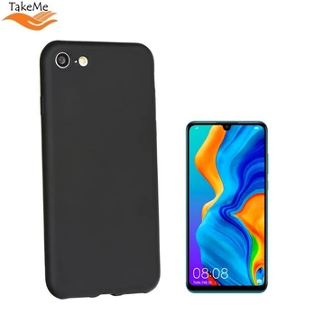 iLike Huawei P30 Lite silikoninis dėklas, juodas