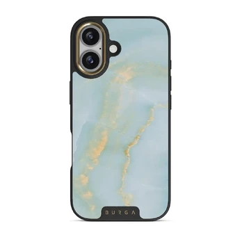 Sea Salt - iPhone 17 Case, Elite Dark (MagSafe) / Gold