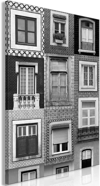 Artgeist Paveikslas - Patterned Windows (1 Part) Vertical