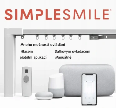 Elektrinė užuolaida, valdoma per Wi-fi, plotis 520 cm