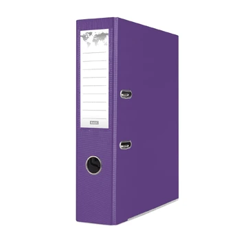 Mape-reģistrs BASIC, A4, 75mm, violeta