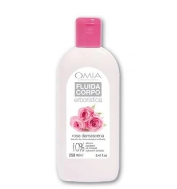 OMIA Natūralus veido ir kūno kremas su rože, 250 ml