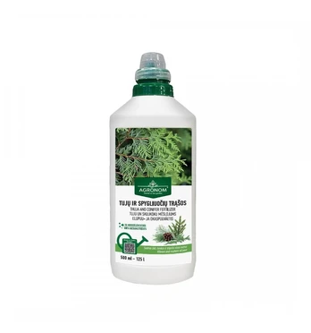 Tujų ir spygliuočių trąšos AGRONOM, skystos, 500 ml