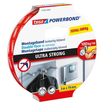 Tesa tesa Powerbond Montageband Ultra Strong 5m 19mm