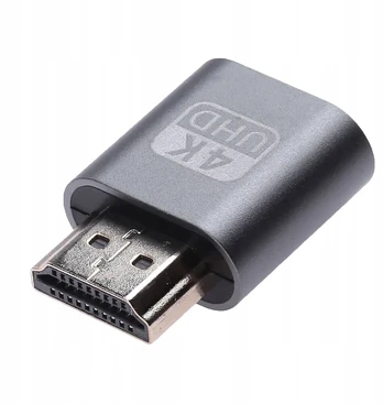 Virtualus 4k Ddc Edid ekrano adapteris, manekeno kištukas, Hdmi emuliatorius