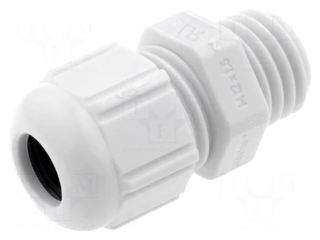 Cable gland | M12 | 1,5 | IP68 | Mat: polyamide | grey | UL94V-2