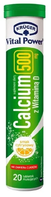 KALCIS 500 MG SU VITAMINU D 20 TAB